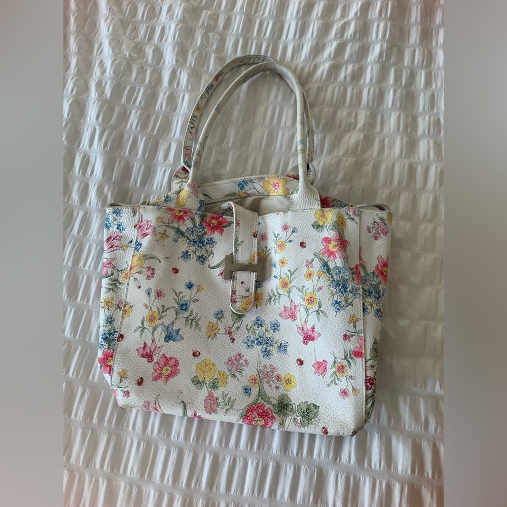 Floral Purse with Matching Wallet